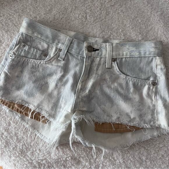 Rag & Bone Mila Kahuna Mini Jean Shorts - Picture 4 of 6